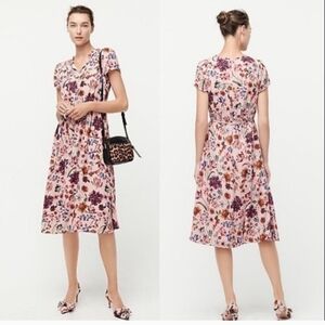 J.Crew Midi Dress In Dutch Floral
